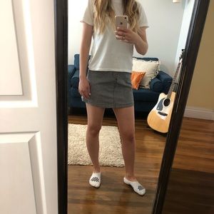 John Galt gingham skirt